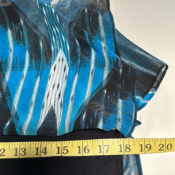 Rachel Roy Ikat Side Slits Top - Picture 9 of 13